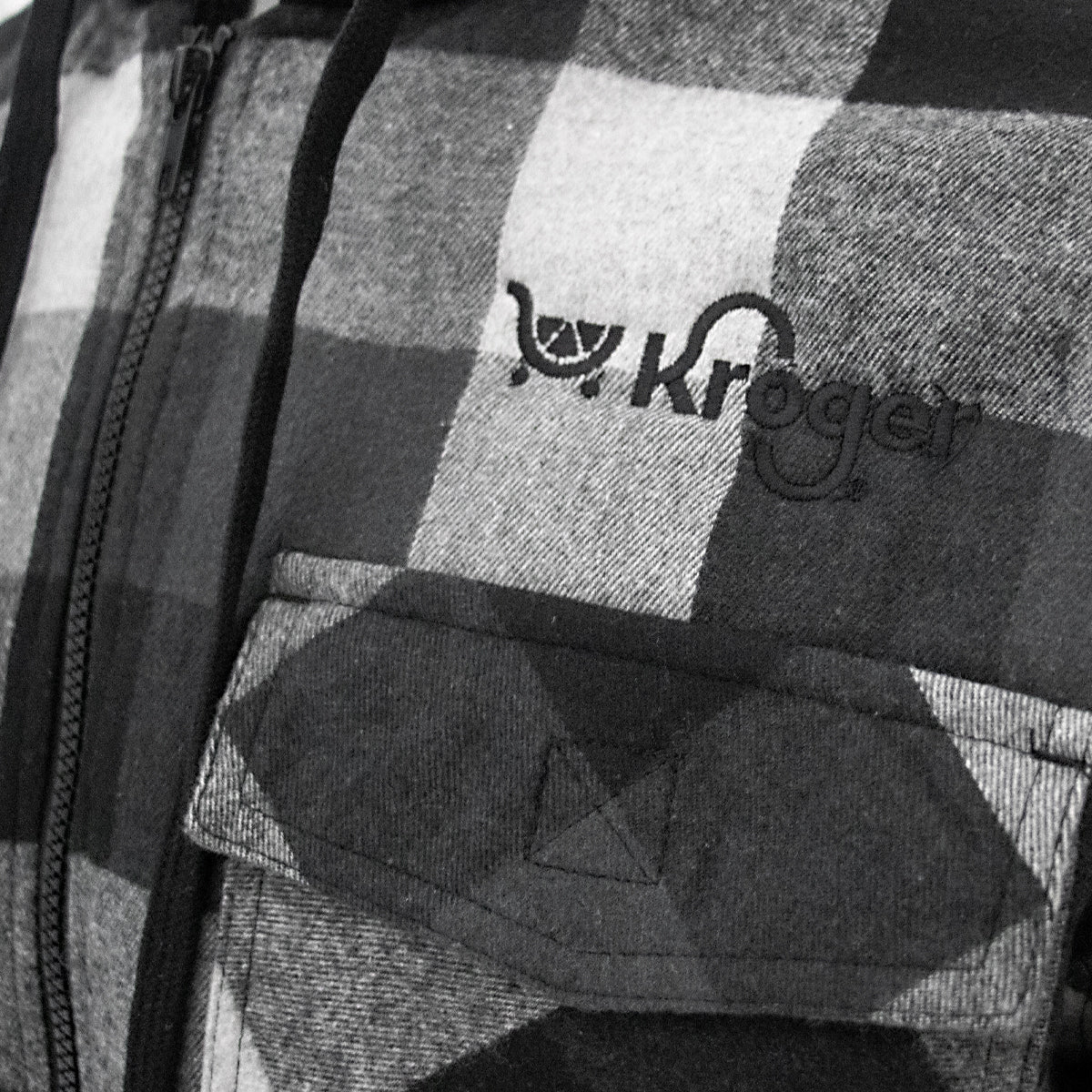 KMD-165 | Burnside Quilted Flannel Hooded Jacket - Image 2