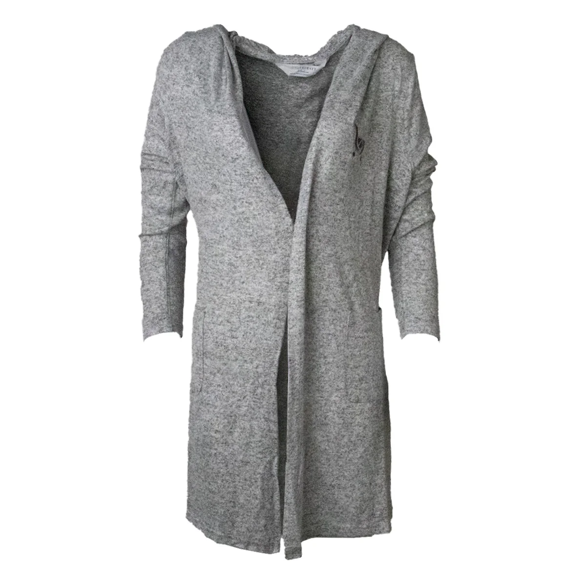KMD - 195 | Ladies' Cuddle Cardigan - Oxford Heather