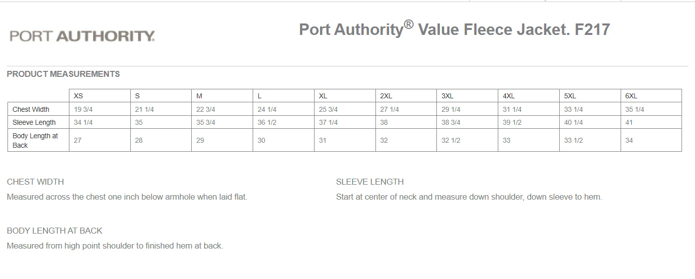 KMD-218 | Port Authority Value Fleece Jacket - Image 2